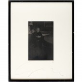 RICHARD AVEDON, SIGNED ENHANCE