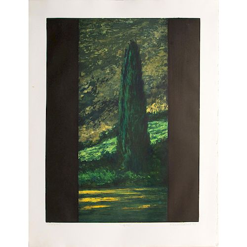 RICHARD BALLARD PRINT, CYPRESS,