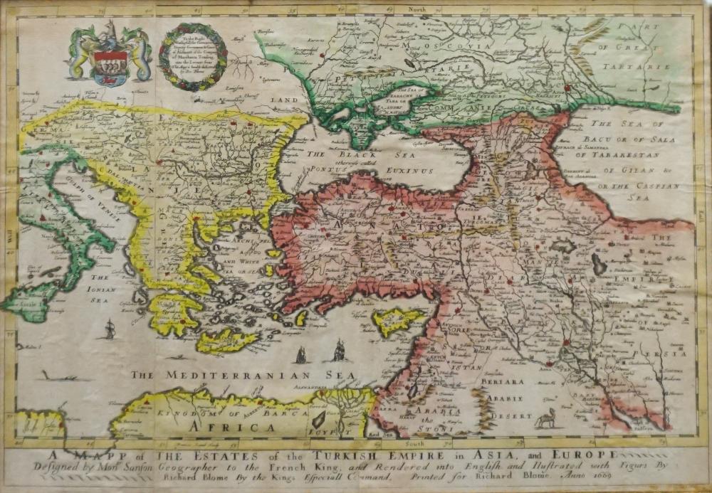 RICHARD BLOME, CARTOGRAPHER,