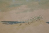RICHARD C. BEER WATERCOLOR ON
