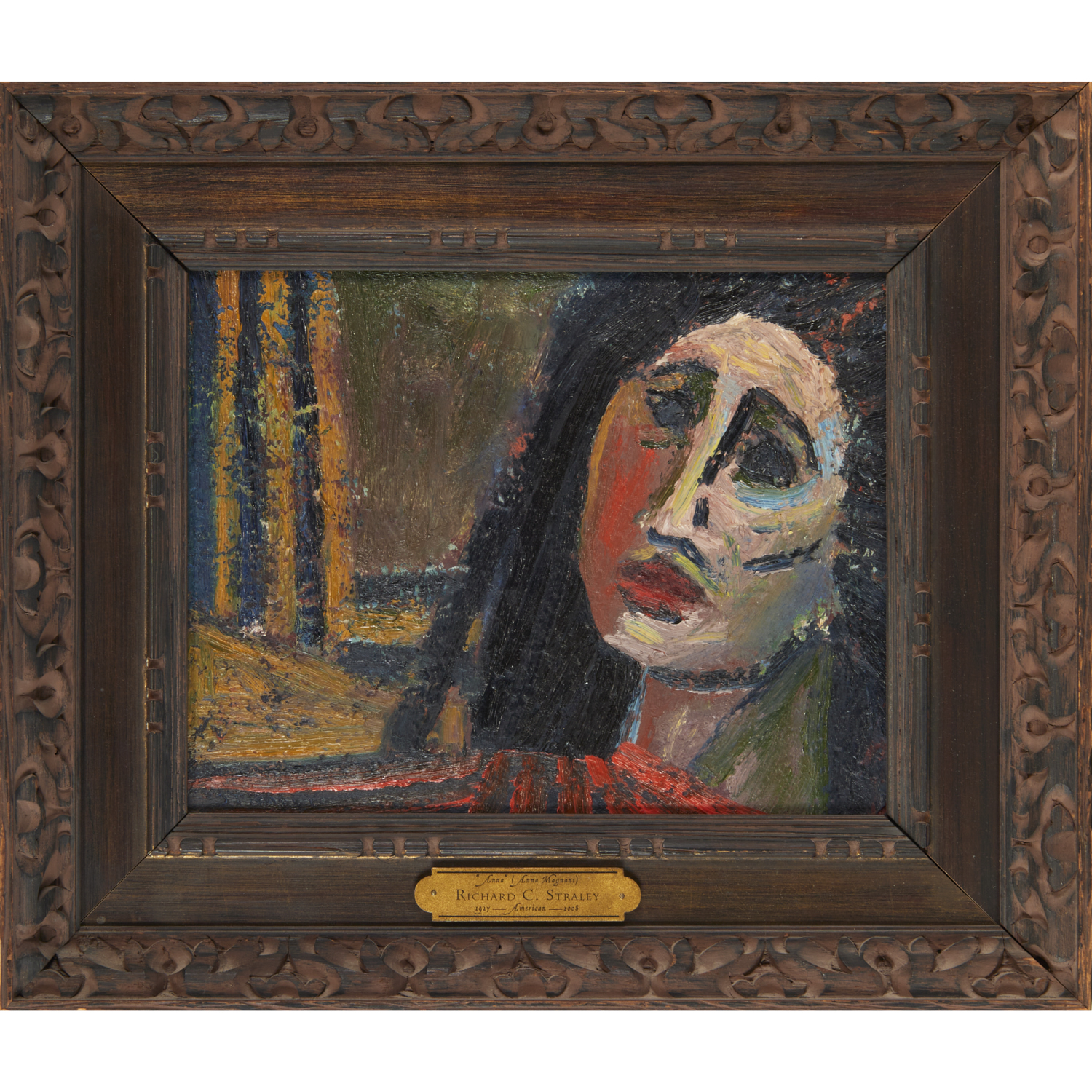 RICHARD C. STRALEY, OIL ON CANVAS