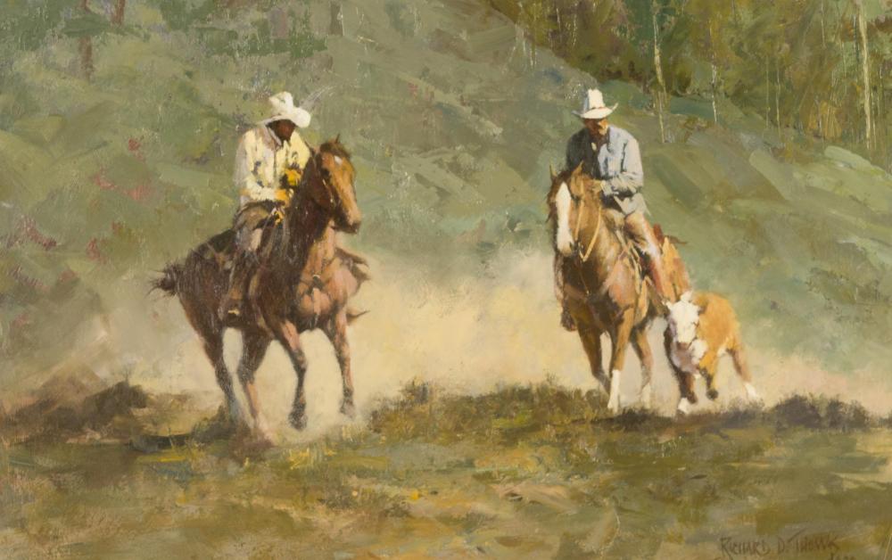 RICHARD D. THOMAS OIL ON
