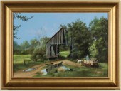 RICHARD DANSKIN OIL ON BOARDRI
