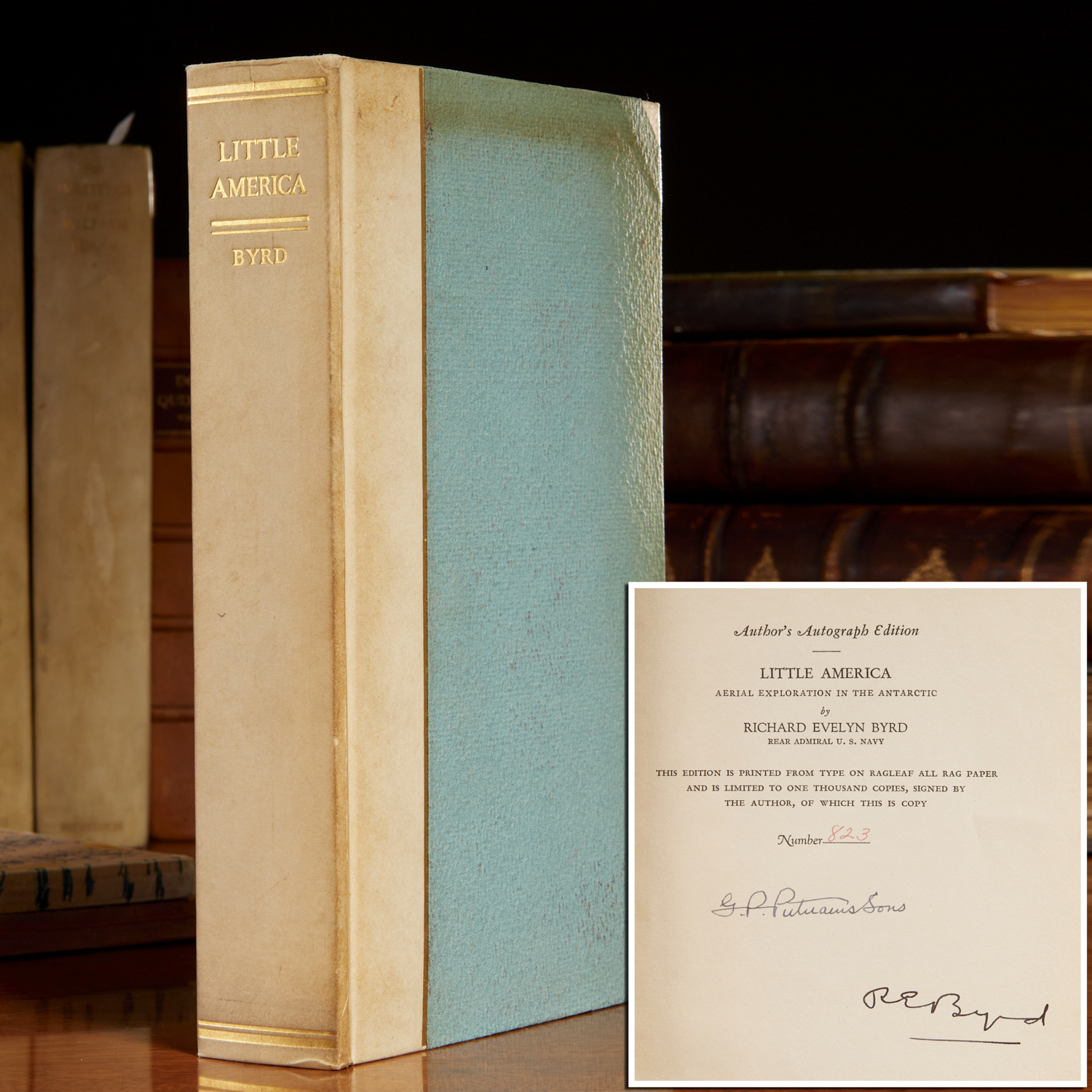 RICHARD E. BYRD, LITTLE AMERICA,
