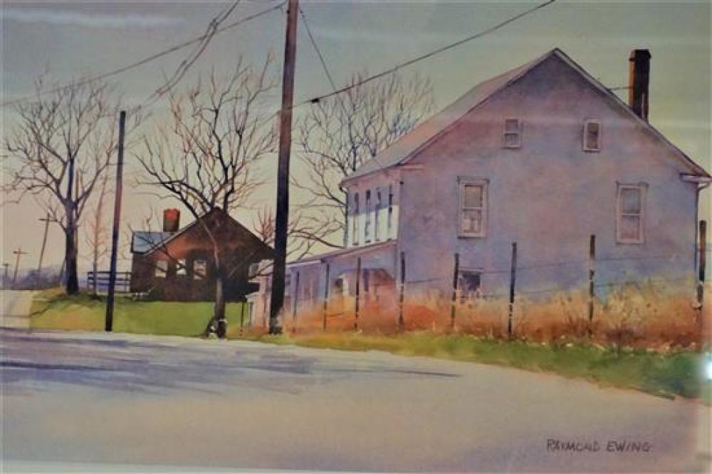 RICHARD EWING, RURAL SCENE,