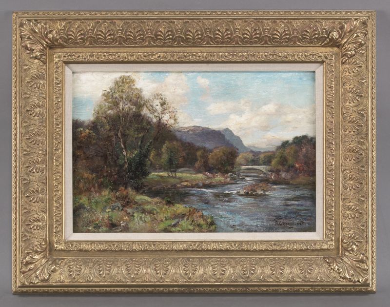 Richard Gay Somerset oil painting