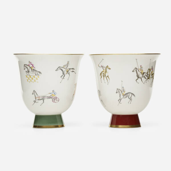 Richard Ginori. Coupes, set of two.