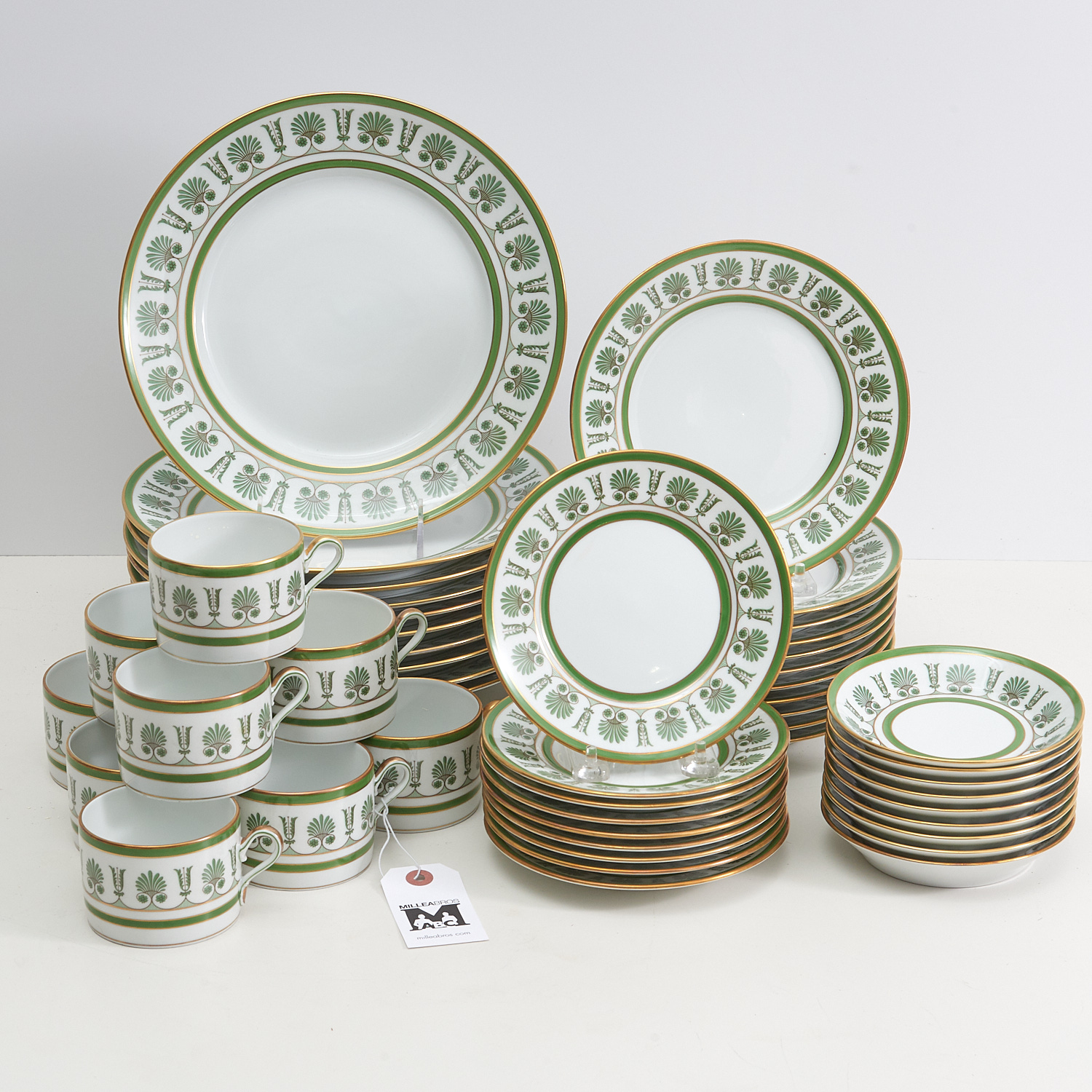 RICHARD GINORI ERCOLANO GREEN CHINA