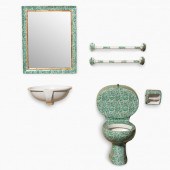 RICHARD GINORI GREEN PAISLEY B
