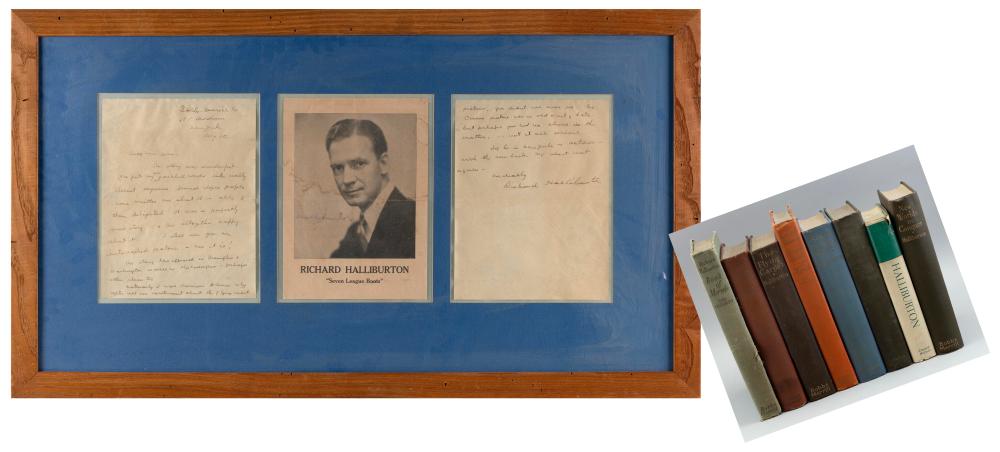 RICHARD HALLIBURTON AUTOGRAPH