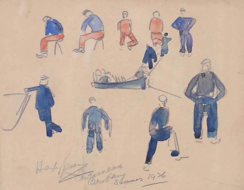 RICHARD HAYLEY LEVER WATERCOLOR