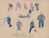 RICHARD HAYLEY LEVER WATERCOLO