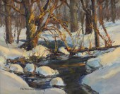 RICHARD HILKER WINTER FOREST L