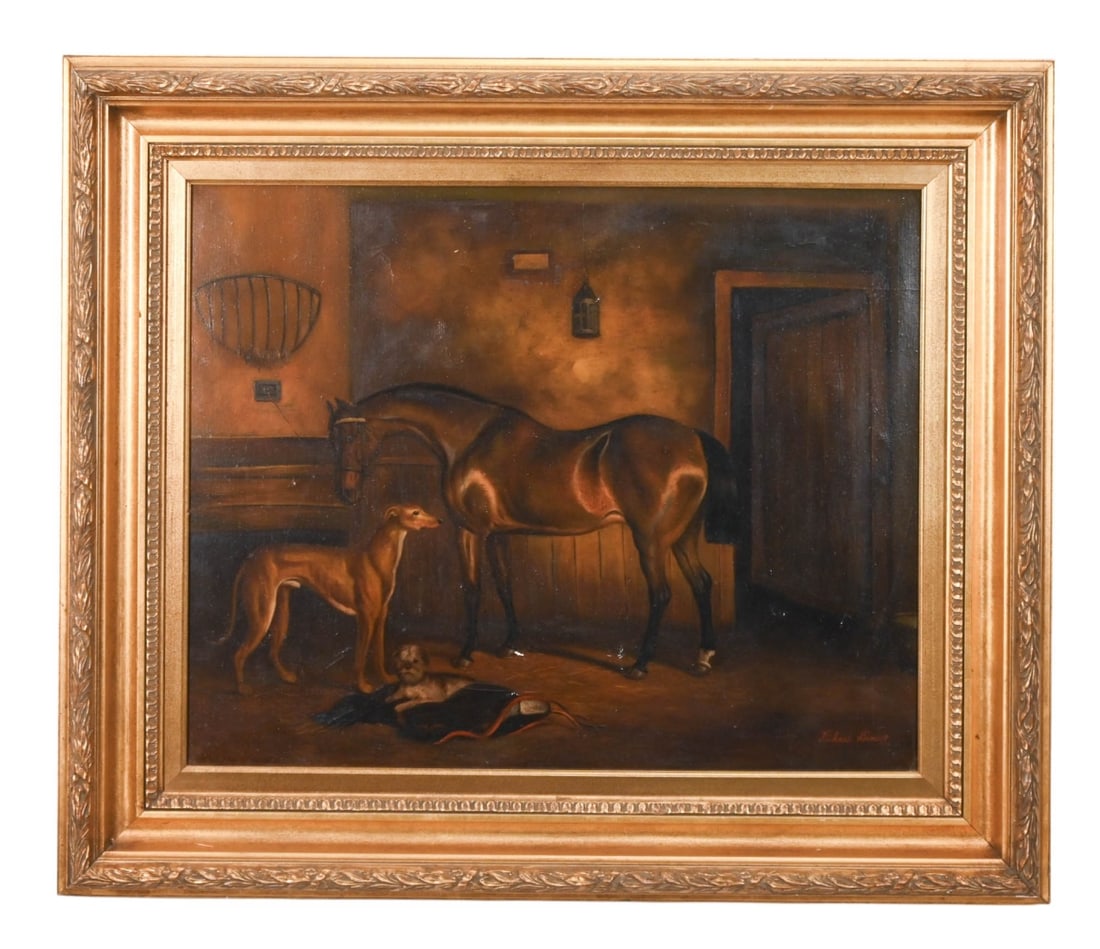 RICHARD HINES SIGNED EQUINE