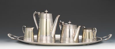 Richard Hodd & Son Silver Plate Tea