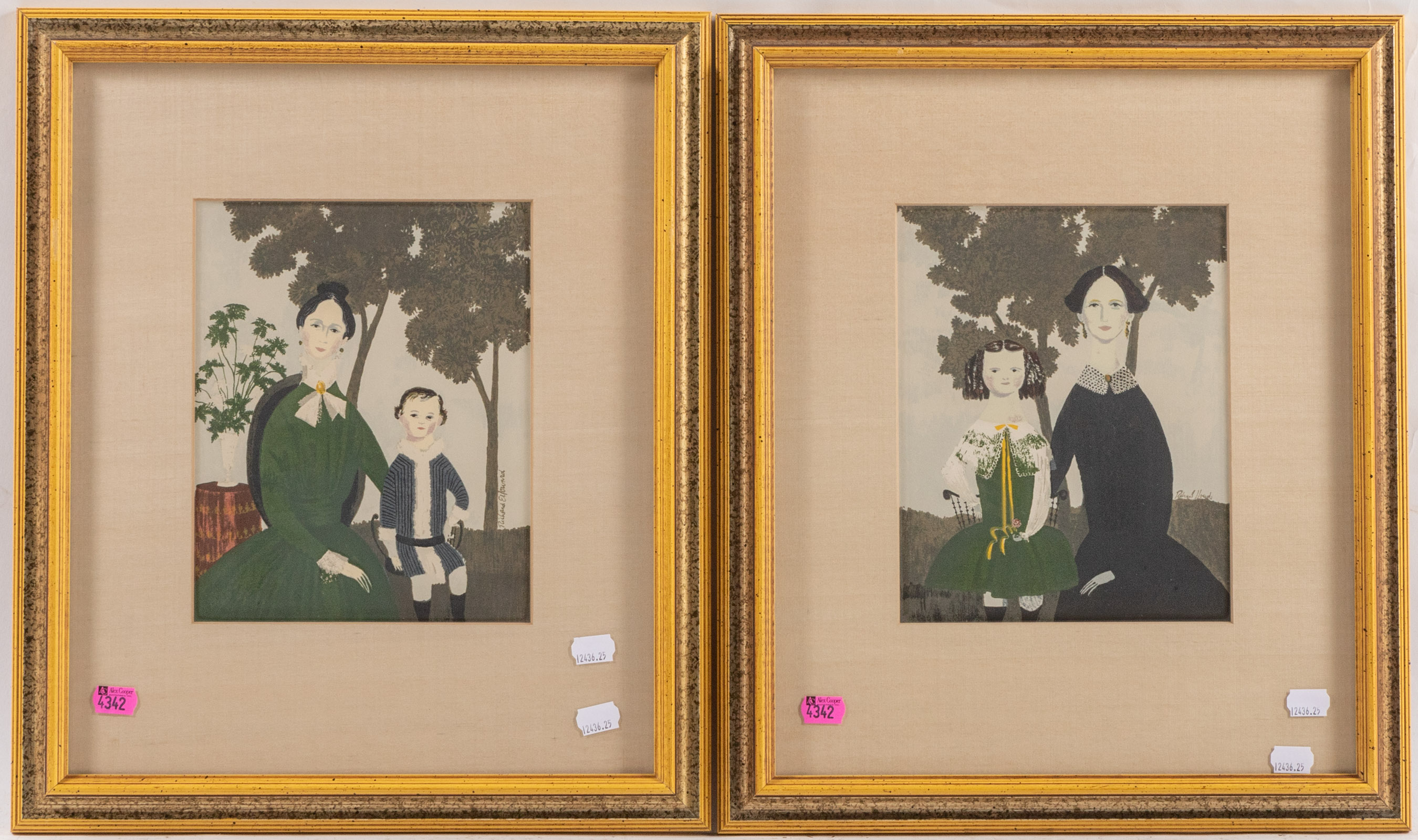 RICHARD HOWARD. A PAIR OF