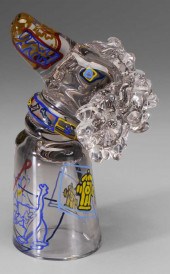 Richard Jolley Glass Poodle (K