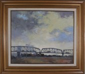 RICHARD KENNEDY OIL ON CANVASR