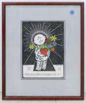 Richard Kirsten Woodblock Prin