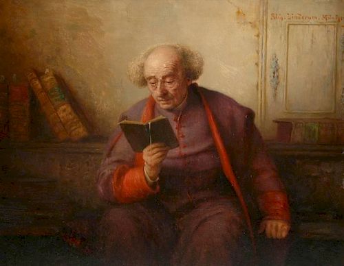 RICHARD LINDERUM (GERMAN 1851-1905)