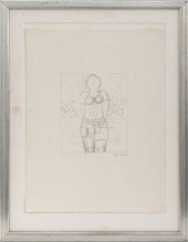 RICHARD LINDNER FEMALE NUDE GR