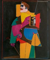 RICHARD LINDNER LITHOGRAPHRich