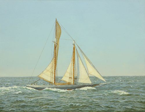RICHARD LOUD OIL ON CANVAS
