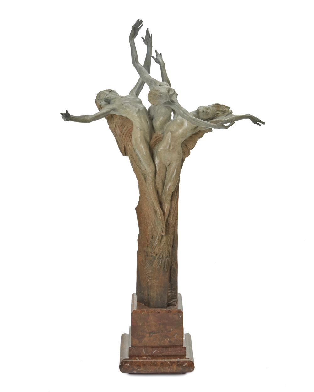 RICHARD MACDONALD (B. 1946), "THREE