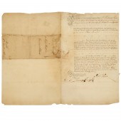 RICHARD PENN, SIGNED DOCUMENT,