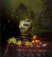 RICHARD PIONK, OIL, CHERRY BLO