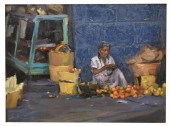 RICHARD SCHIELE FRUIT SELLER P