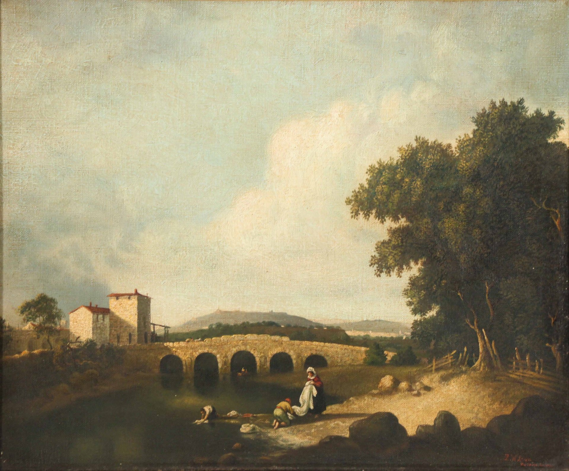 RICHARD WILSON (ATTR.) Oil on