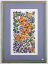 RICHARD YOUNISS. "LILIES/ARBOR