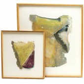 RICHARDS RUBEN, (2) PAINTINGS