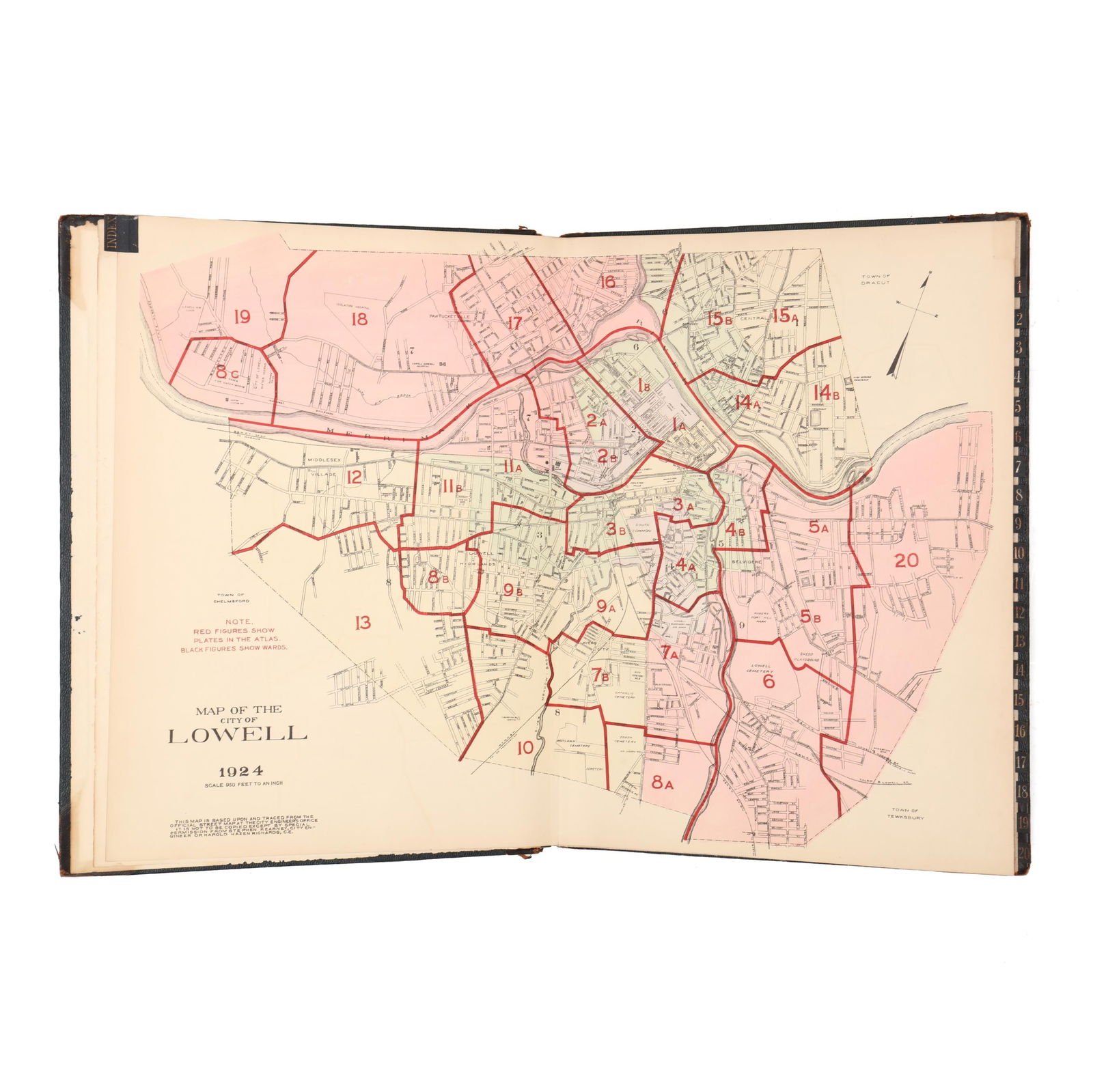 RICHARDS STANDARD ATLAS OF THE CITY