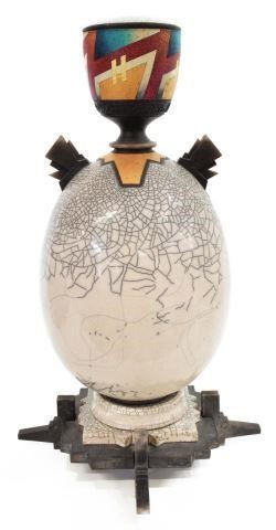 RICK FORIS RAKU CERAMIC