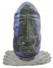 RICK ROWLEY CARVED GRANITE FAC