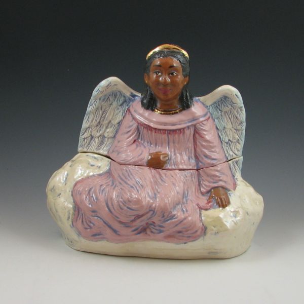 Rick Wisecarver Angel cookie jar.