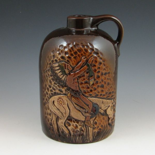 Rick Wisecarver jug with deeply