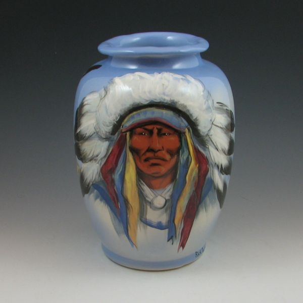Rick Wisecarver vase with four