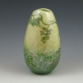 Rick Wisecarver vase with grap