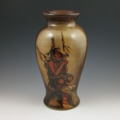 Rick Wisecarver vase with hand