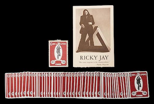 RICKY JAY CARDS AS WEAPONS