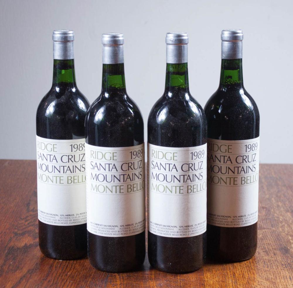 RIDGE VINEYARDS SANTA CRUZ