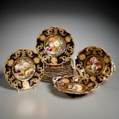 RIDGEWAY HAND-PAINTED PORCELAI