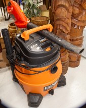 RIDGID SHOP VACUUM; B&D CORDLE