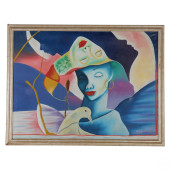 RIDORE 20C SURREAL HAITIAN WOM
