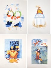 RIE MUNOZ ONE SILKSCREEN AND T
