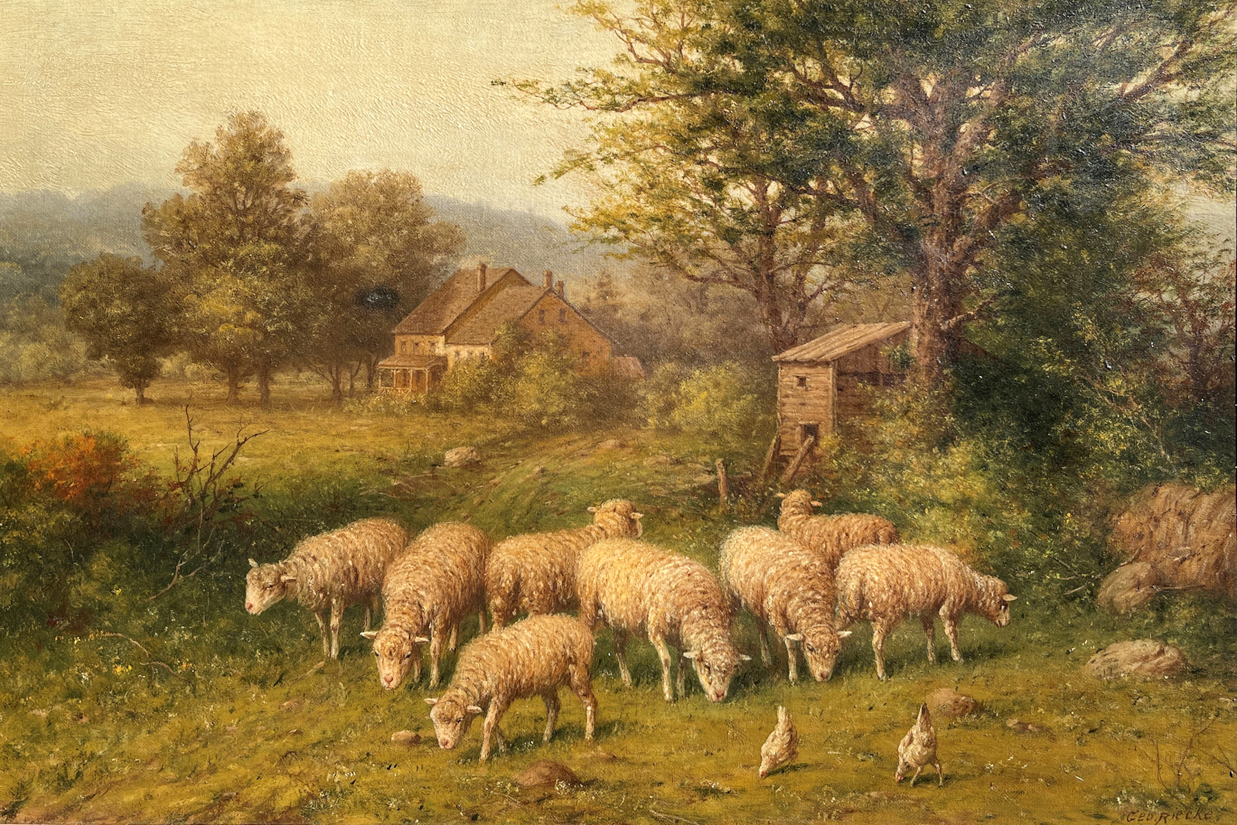 RIECKE, George, (American,