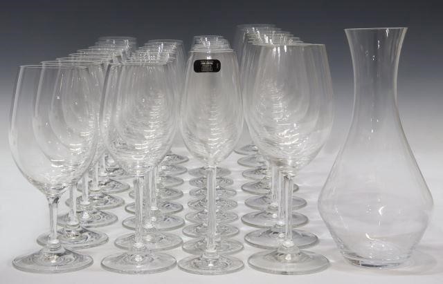 RIEDEL COLORLESS GLASS WINE STEMS &